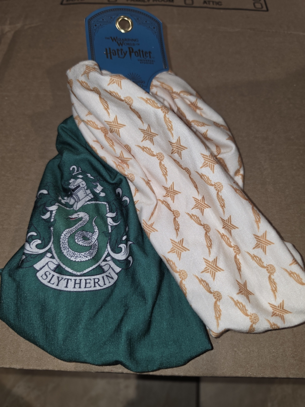 Harry Potter Slytherin Headband From Universal Studios